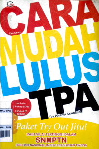 Image of Cara Mudah Lulus TPA
