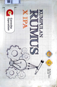 Image of Kumpulan Rumus X IPA