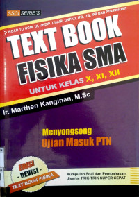 Image of Text Book Fisika SMA Untuk Kelas X, XI, XII