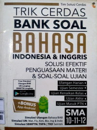 Image of Trik Cerdas Bank Soal Bahasa Indonesia & Inggris SMA